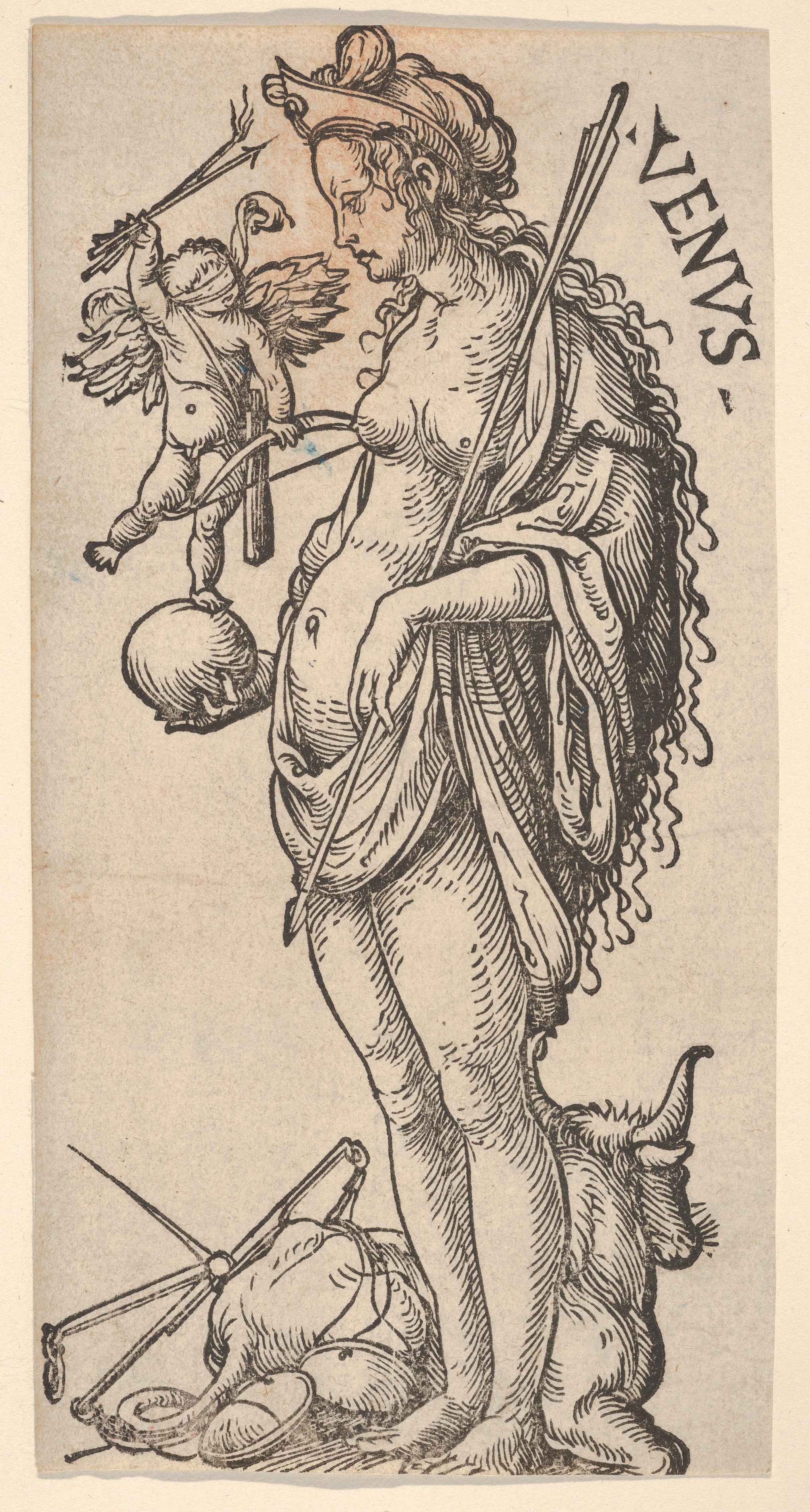 Venus with Libra and Taurus, from The Seven Planets